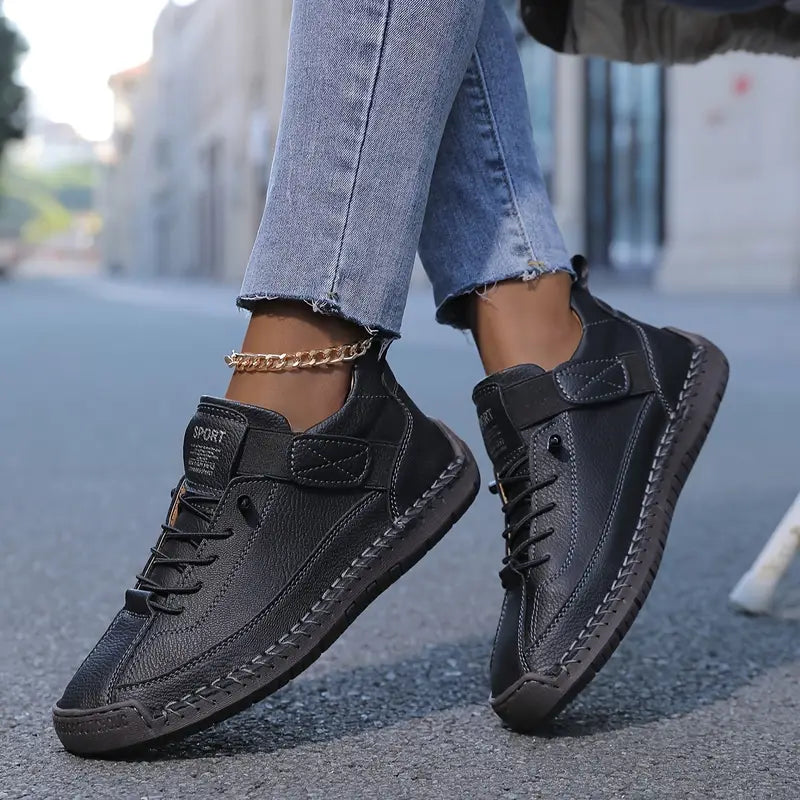 ALICIA™|COMFORT LEATHER SNEAKERS