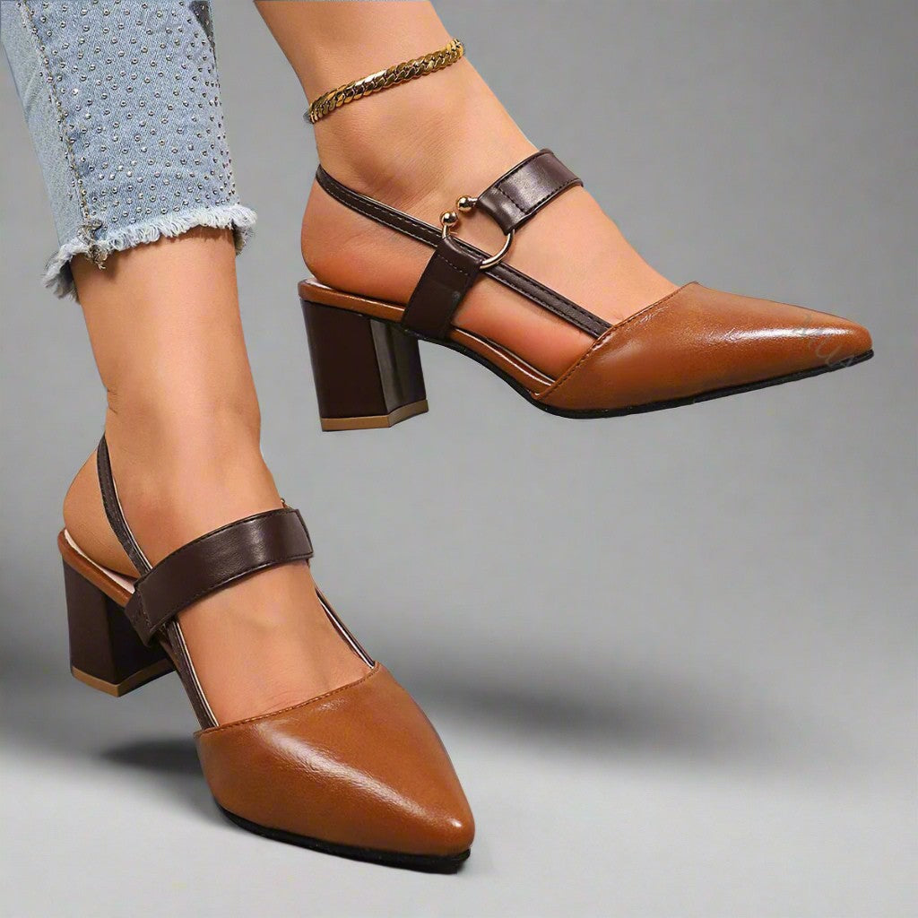 SIENNA™|CHIC SLINGBACK HEELS