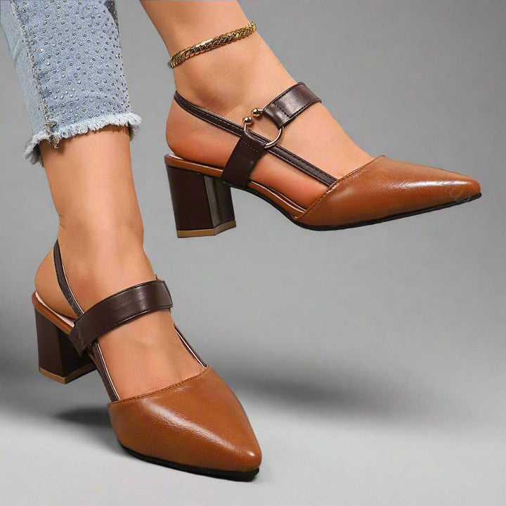 SIENNA™|CHIC SLINGBACK HEELS