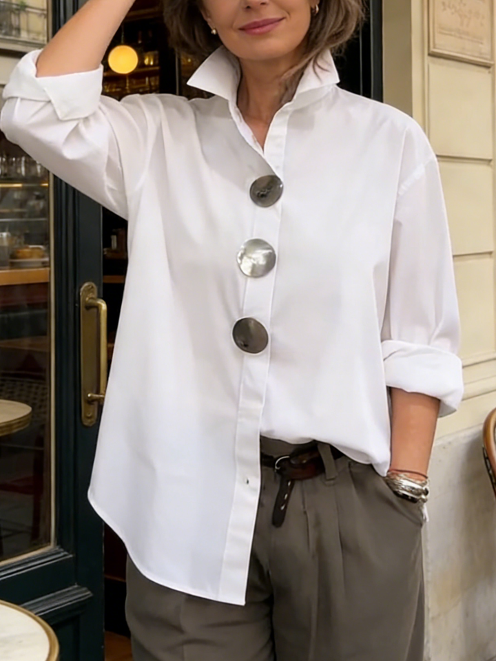 ALMIRA™|STAND COLLAR BLOUSE
