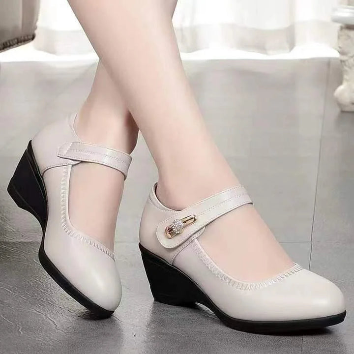 HAZEL™|MID HEEL COMFORT SHOES