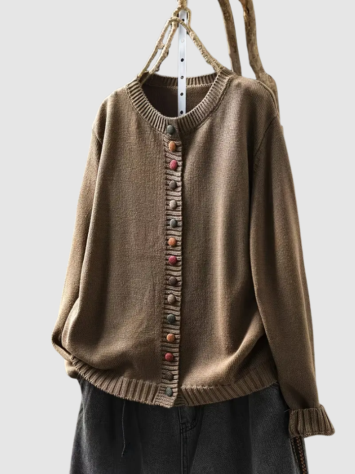 DIANE™| CLASSIC COTTON CARDIGAN