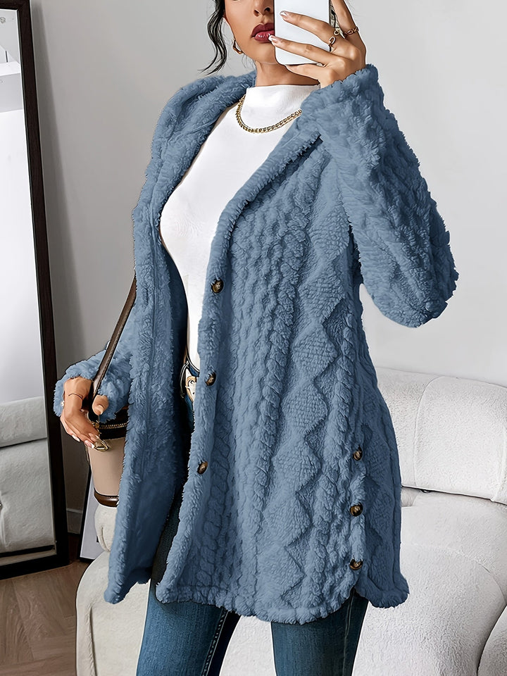 KATIA™|HOODED CARDIGAN