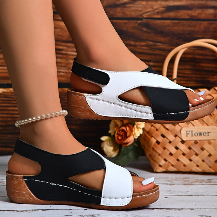 YSERAH™|INCLINE WEDGE SANDALS