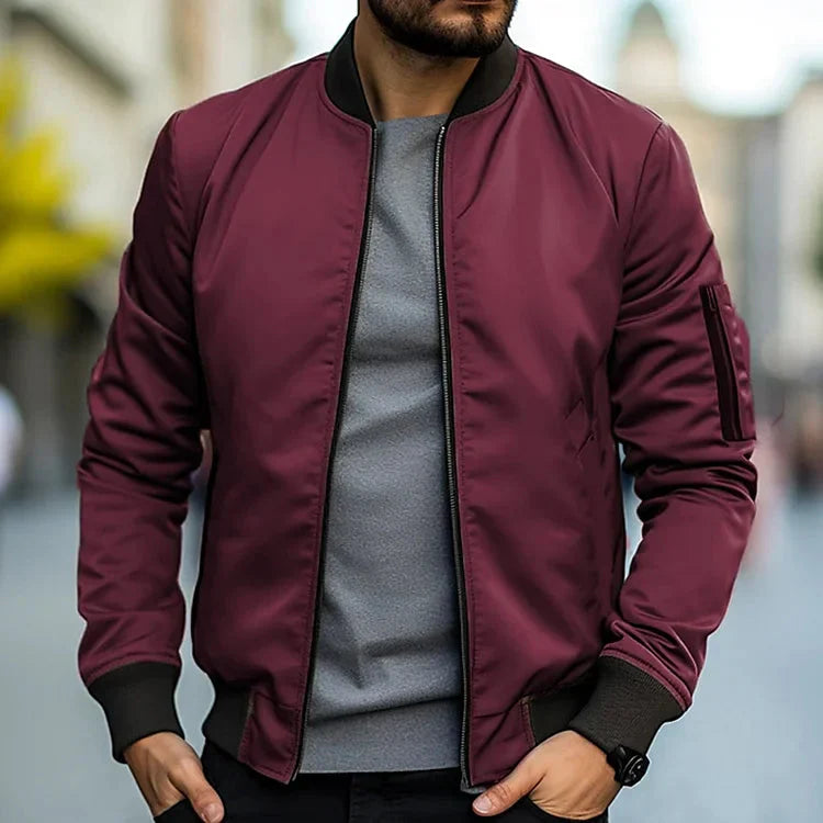 ROWANN™|LIGHT BOMBER JACKET