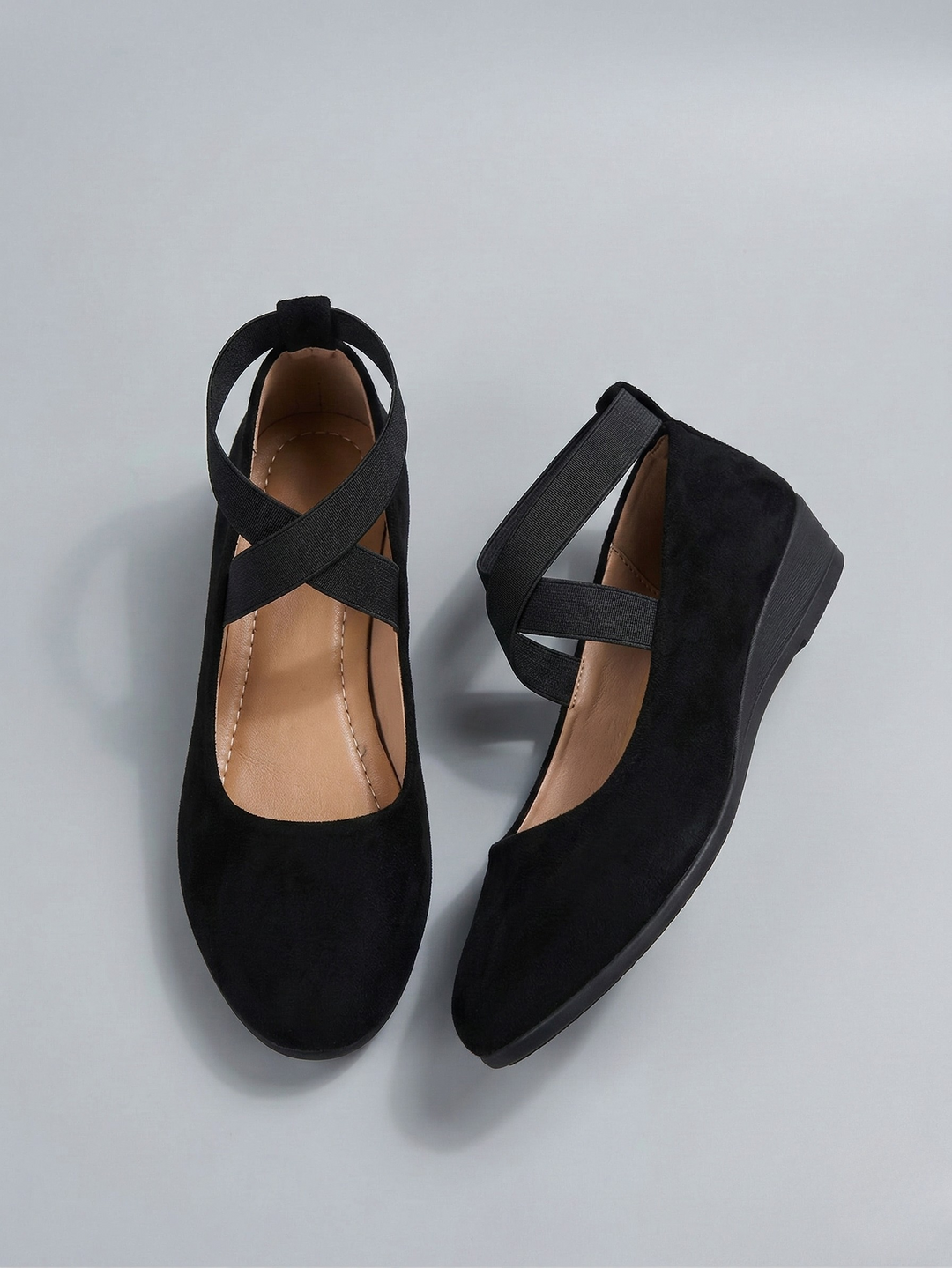 ELLE™|ELEGANT SUEDE SLIP-ONS