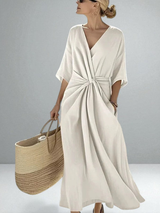 ELARA™|TWIST MAXI DRESS