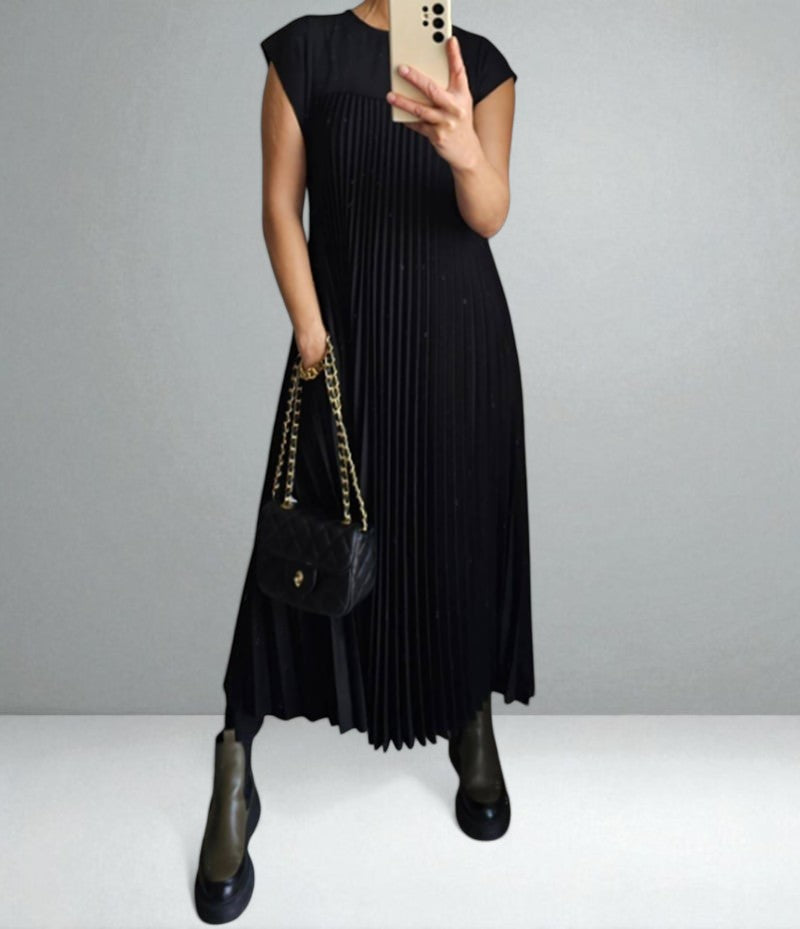 JOLIJN™|PLEATED DRESS