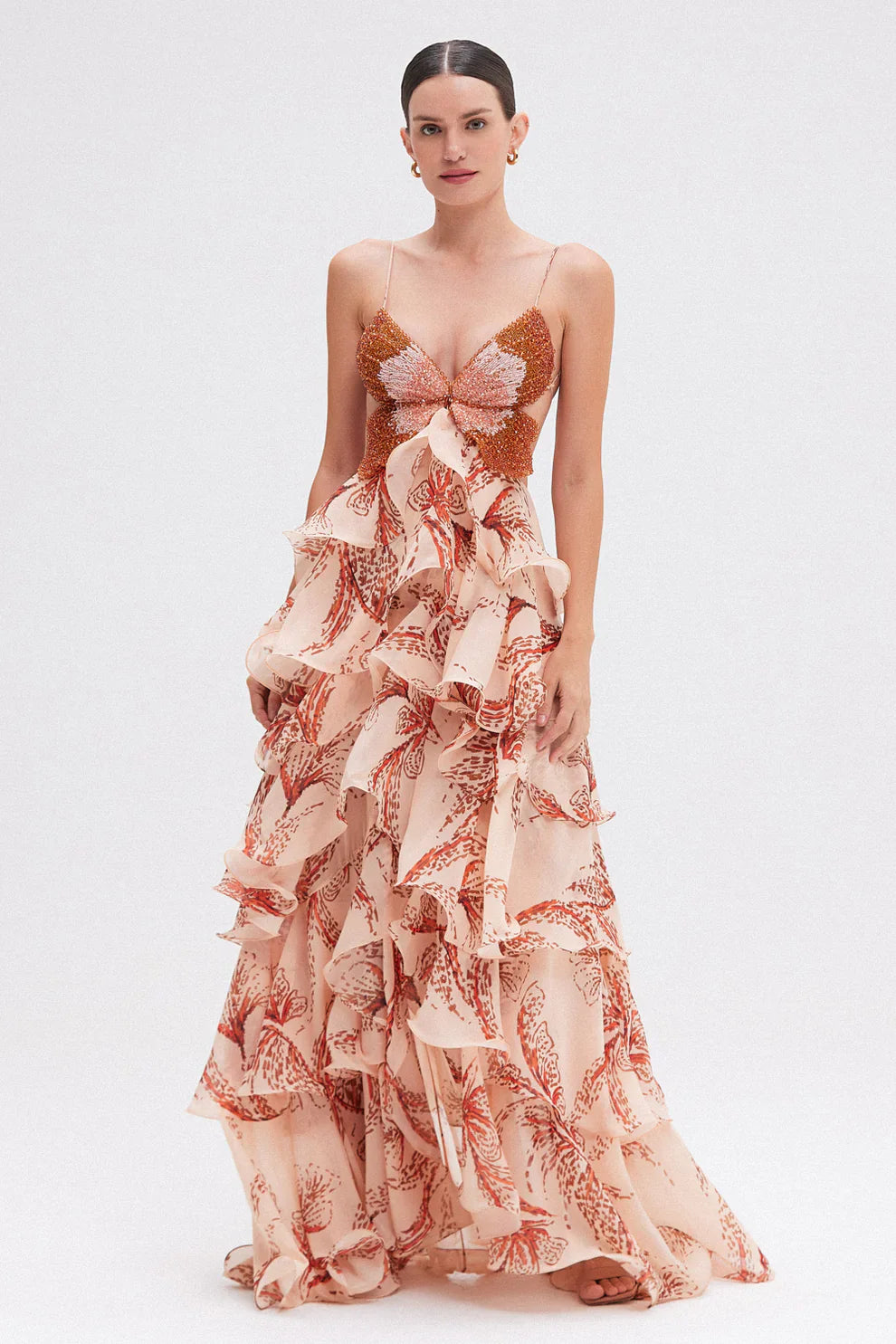 NAHIA™ | RUFFLE DRESS