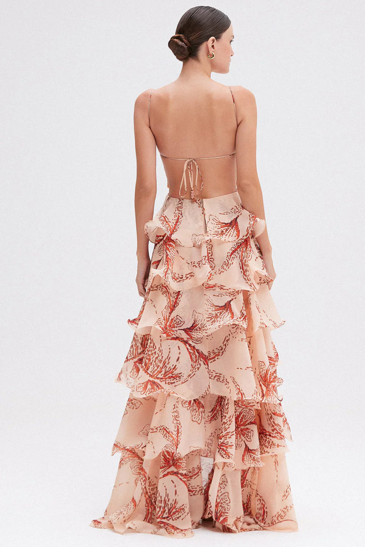 NAHIA™ | RUFFLE DRESS