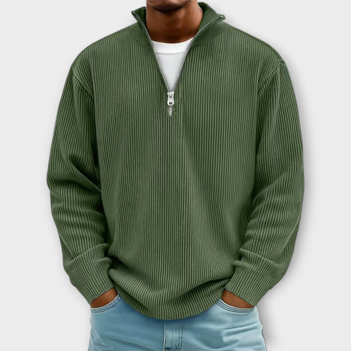 HANS™|MODERN ZIP SWEATER