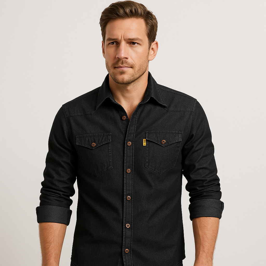 LIAM™|SLIM COTTON SHIRT