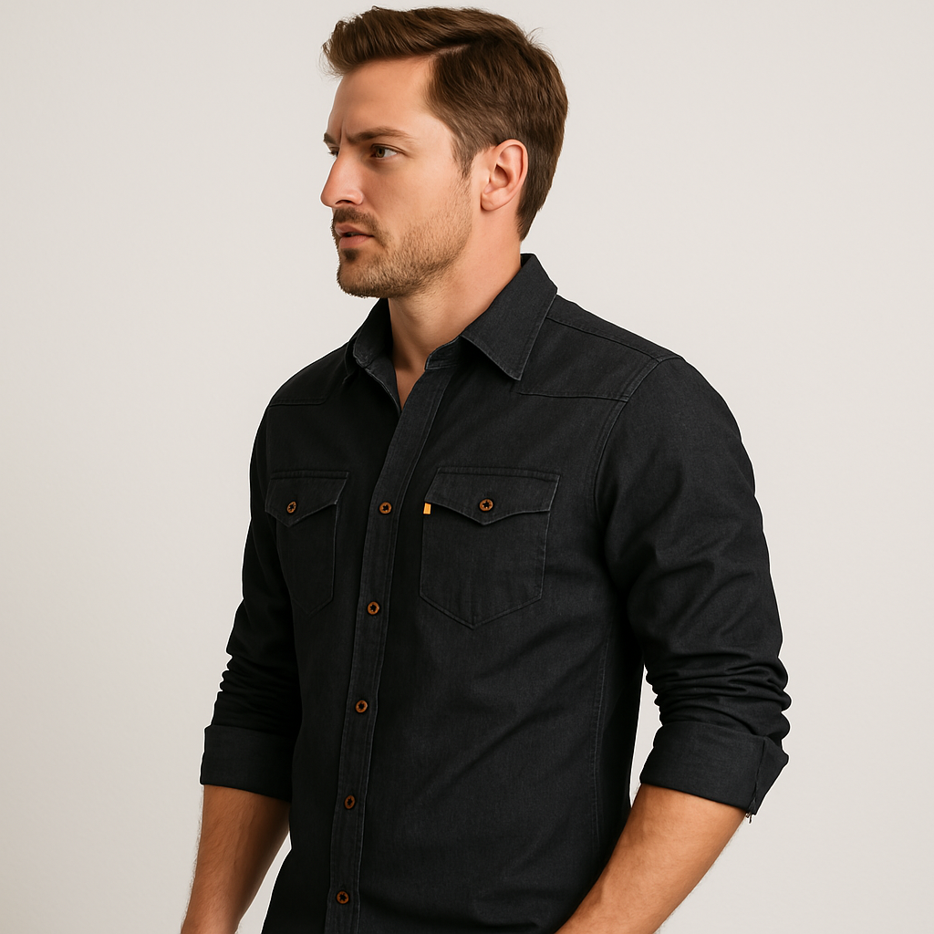 LIAM™|SLIM COTTON SHIRT