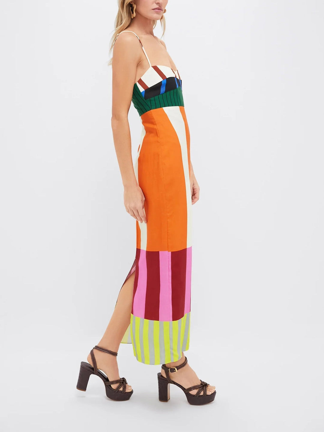 PALOMA™ | COLORFUL STRIPED MAXI DRESS