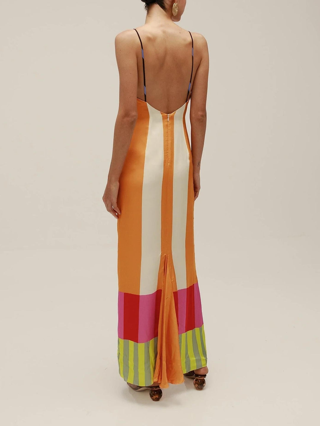 PALOMA™ | COLORFUL STRIPED MAXI DRESS