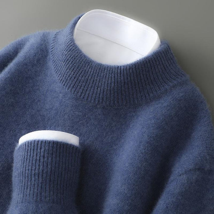 JULIAN™|REFINED MOCK NECK KNIT