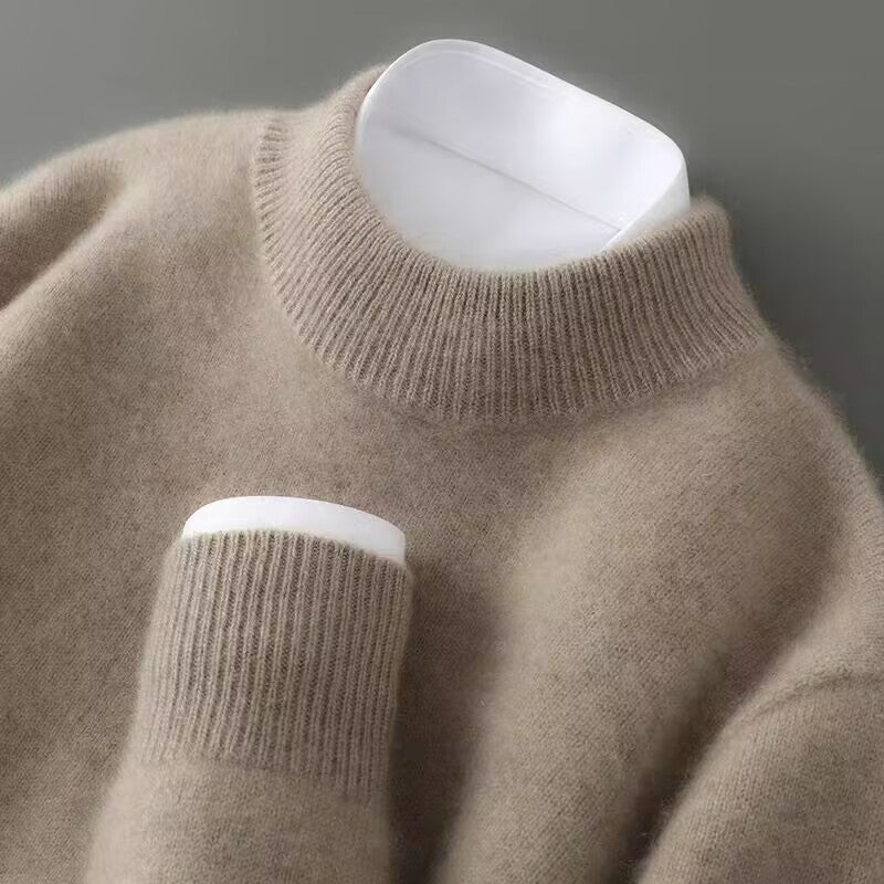 JULIAN™|REFINED MOCK NECK KNIT