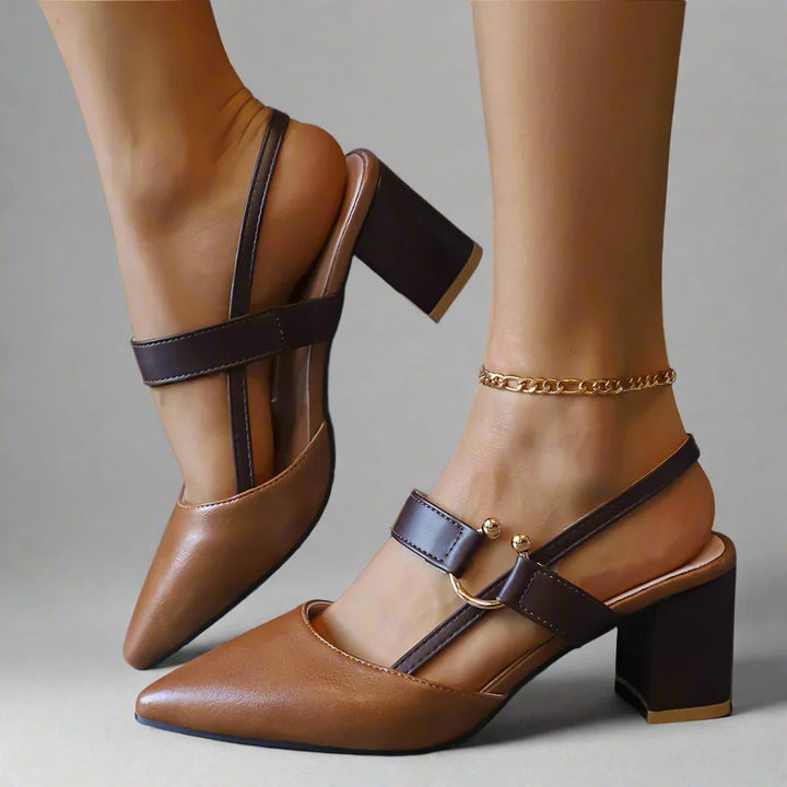 SIENNA™|CHIC SLINGBACK HEELS