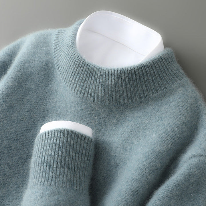 JULIAN™|REFINED MOCK NECK KNIT
