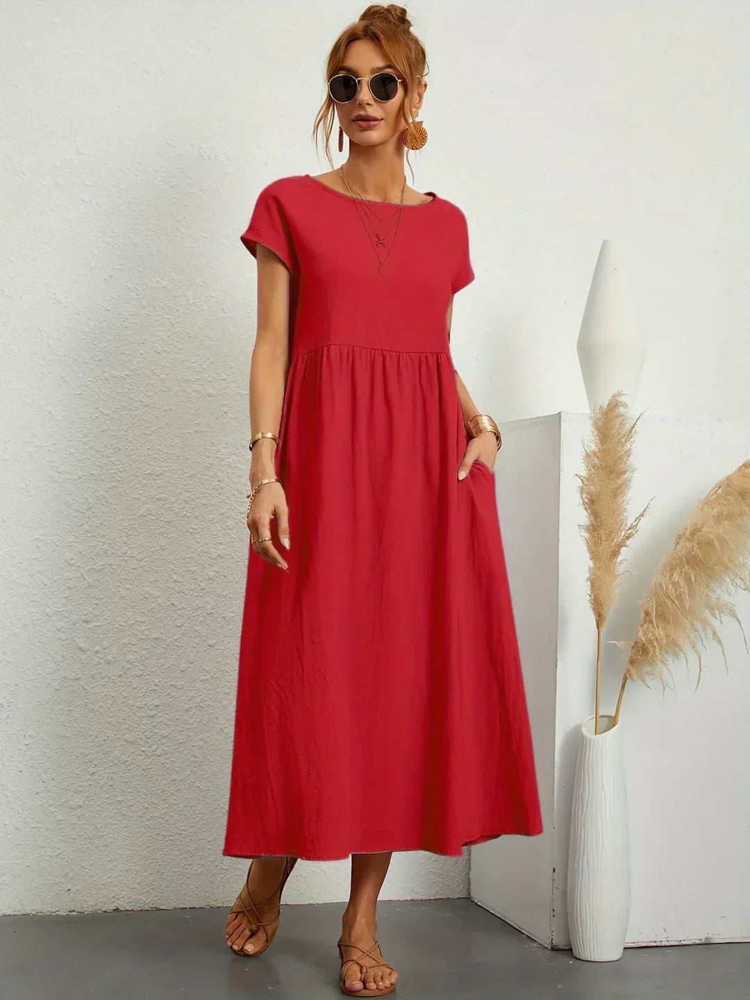 STELLA™|FLUID COTTON MIDI