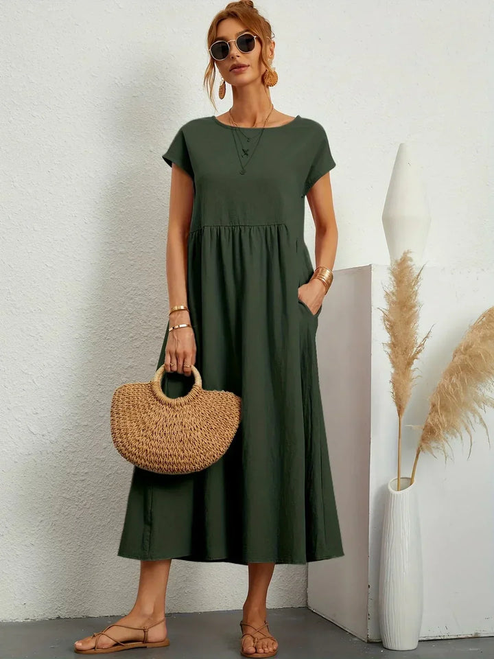 STELLA™|FLUID COTTON MIDI