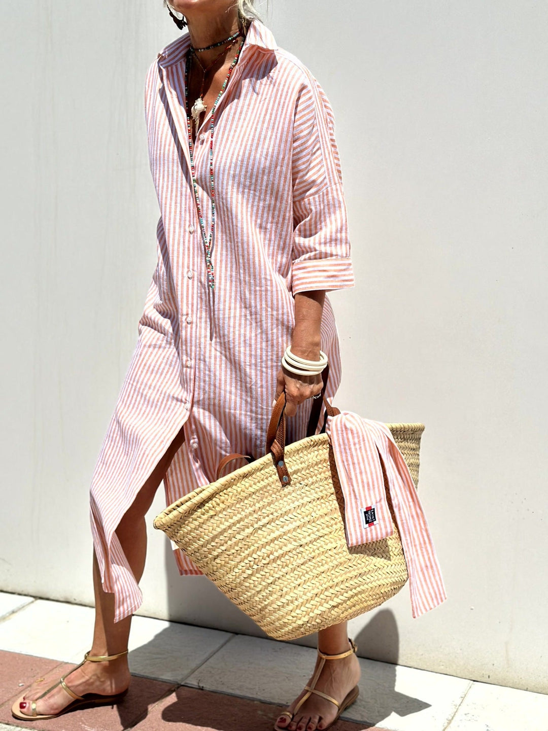 ABBY™|STRIPED SUMMER DRESS
