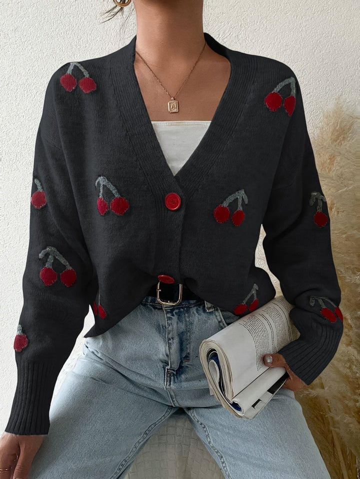 REBECCA™|CHIC BUTTON FRONT CARDIGAN