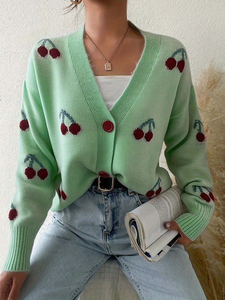 REBECCA™|CHIC BUTTON FRONT CARDIGAN