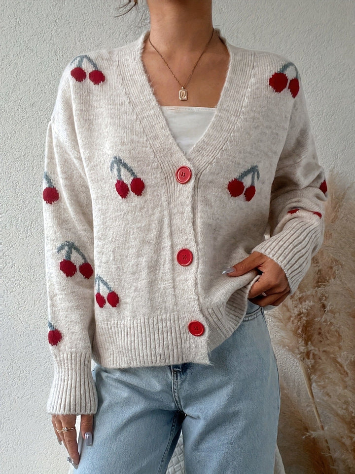REBECCA™|CHIC BUTTON FRONT CARDIGAN
