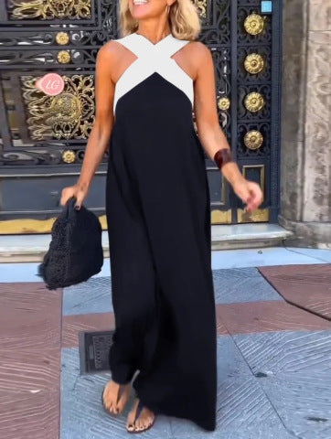 BLAIRE™|CROSSED CUT SUMMER DRESS