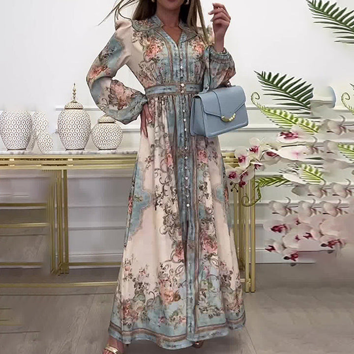 EVELYN GRACE™|FLORAL MAXI DRESS