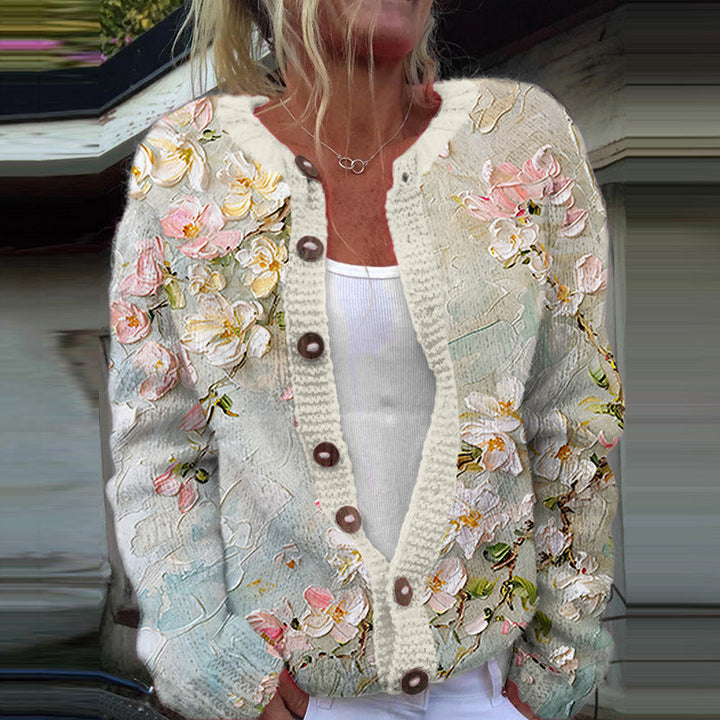 DIANE™|VINTAGE FLORAL CARDIGAN