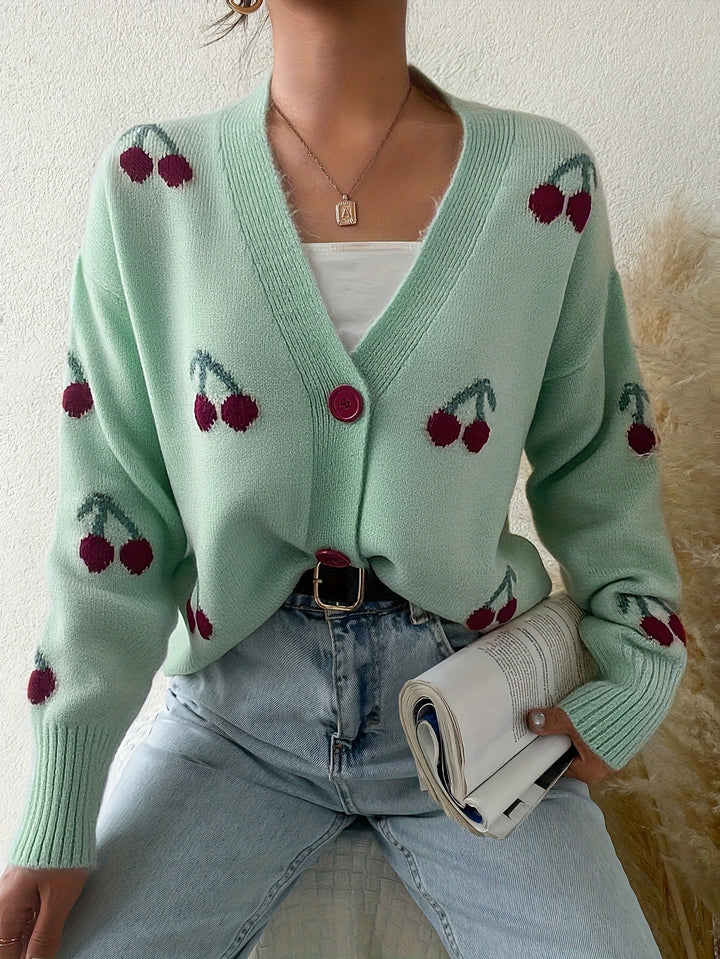 REBECCA™|CHIC BUTTON FRONT CARDIGAN