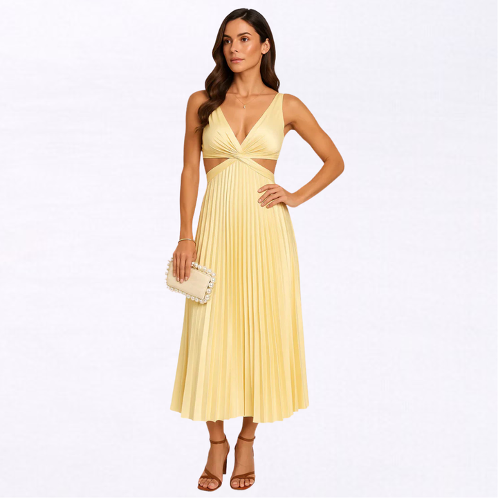 ABITO BELLEZZA™ | PLEATED OCCASION DRESS