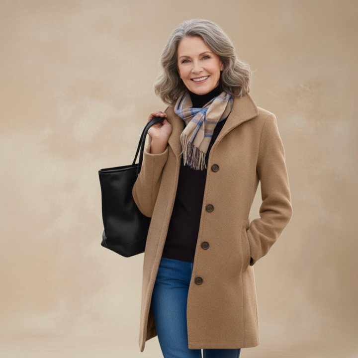 ELMSWORTH™|FLATTERING LONGLINE COAT