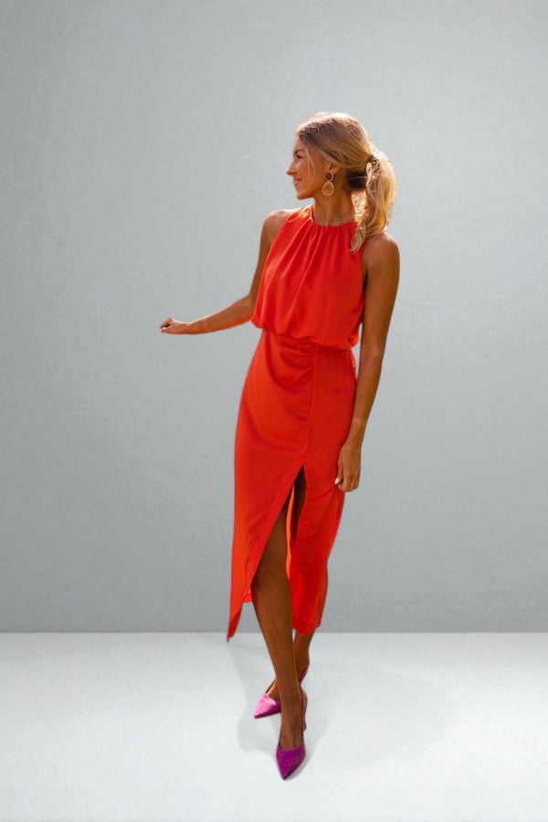 LISA™|MIDI DRESS
