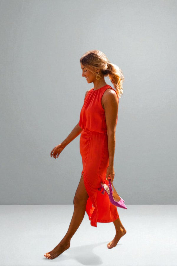 LISA™|MIDI DRESS