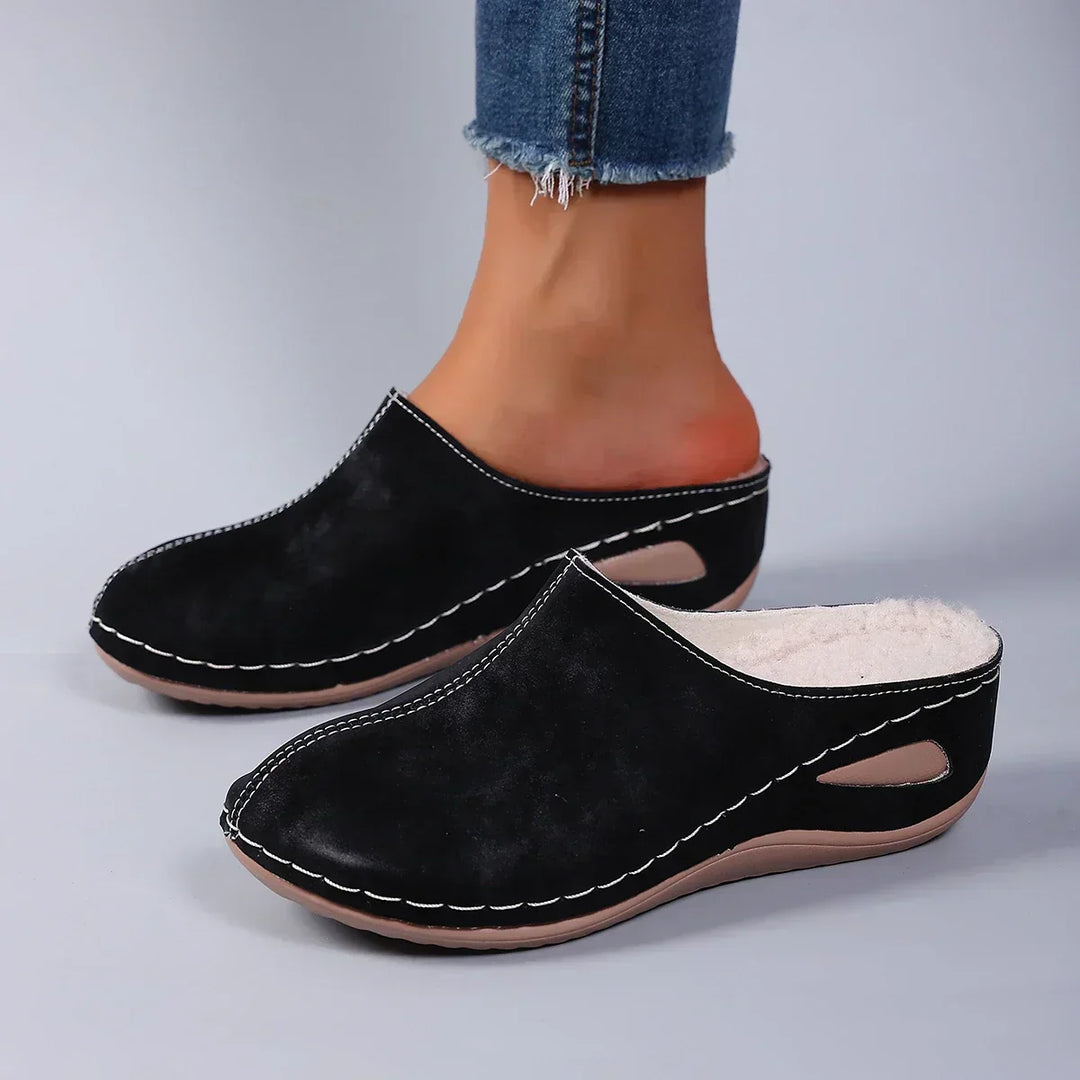 CELINE™|FLEECE COMFORT SLIPPERS