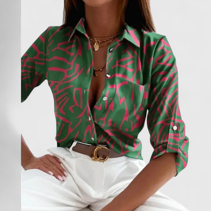 LISETTE™ | ELEGANT LONG SLEEVE BLOUSE
