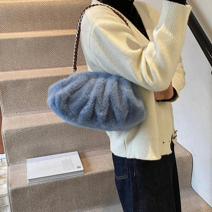 EVELYN™|PLEATED SHOULDER BAG