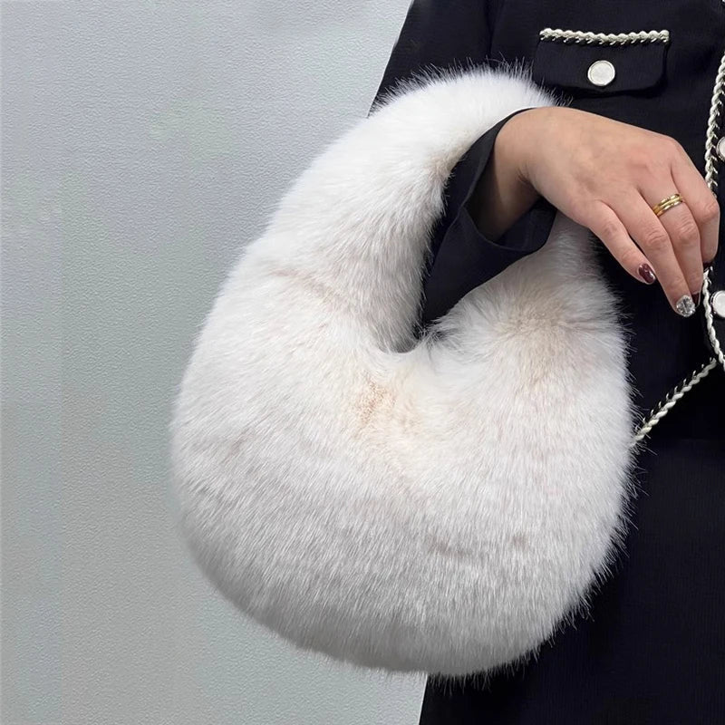 JEAN™|HALF-MOON SHOULDER BAG