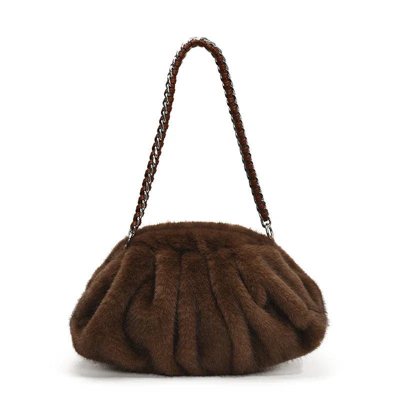 EVELYN™|PLEATED SHOULDER BAG