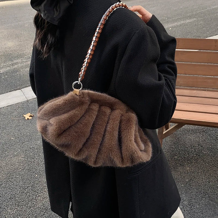 EVELYN™|PLEATED SHOULDER BAG