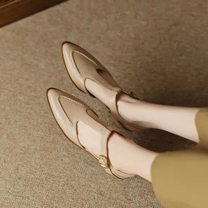 AURENZA™|BUCKLE SHOES