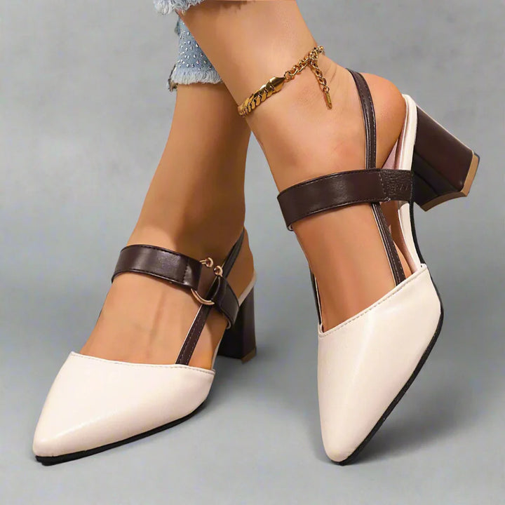 SIENNA™|CHIC SLINGBACK HEELS