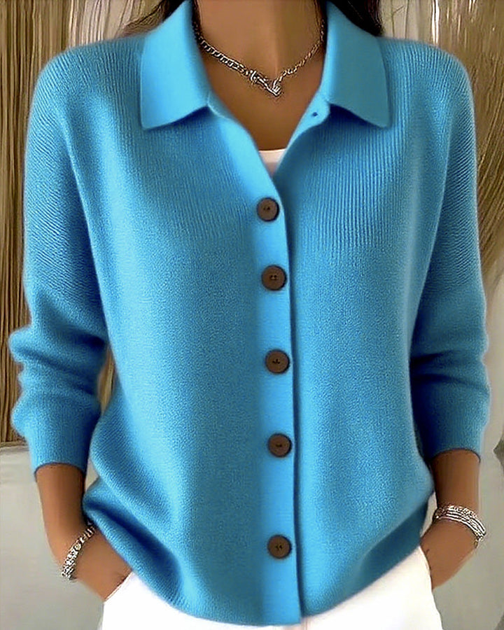 BONNIE™|CLASSIC CASUAL BUTTON CARDIGAN