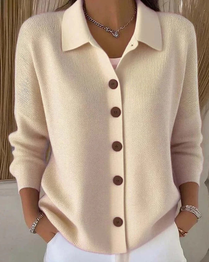 BONNIE™|CLASSIC CASUAL BUTTON CARDIGAN