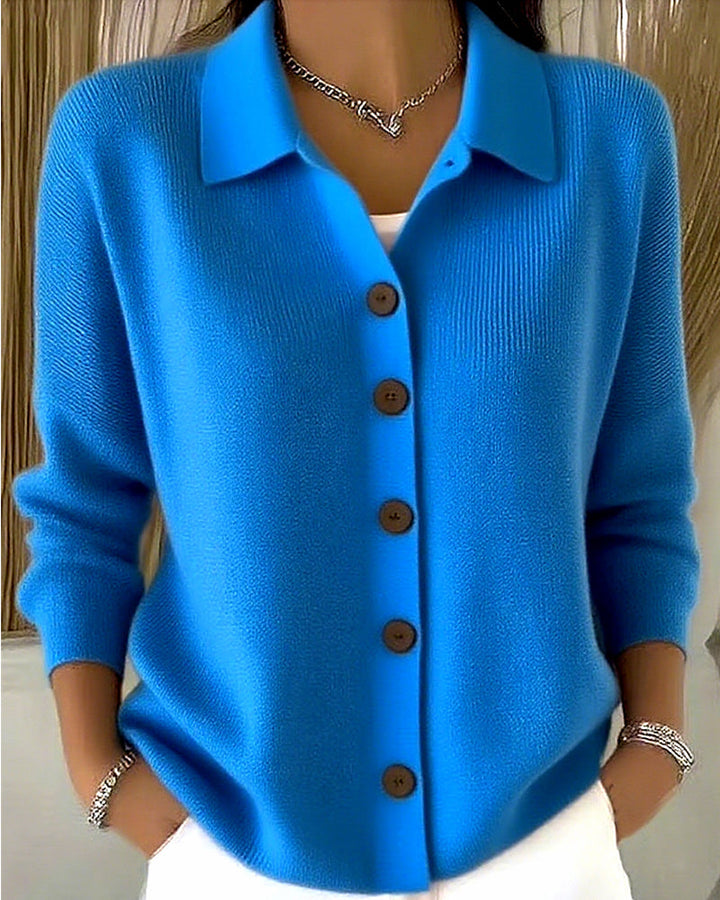 BONNIE™|CLASSIC CASUAL BUTTON CARDIGAN