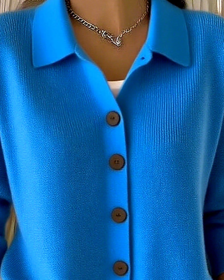 BONNIE™|CLASSIC CASUAL BUTTON CARDIGAN