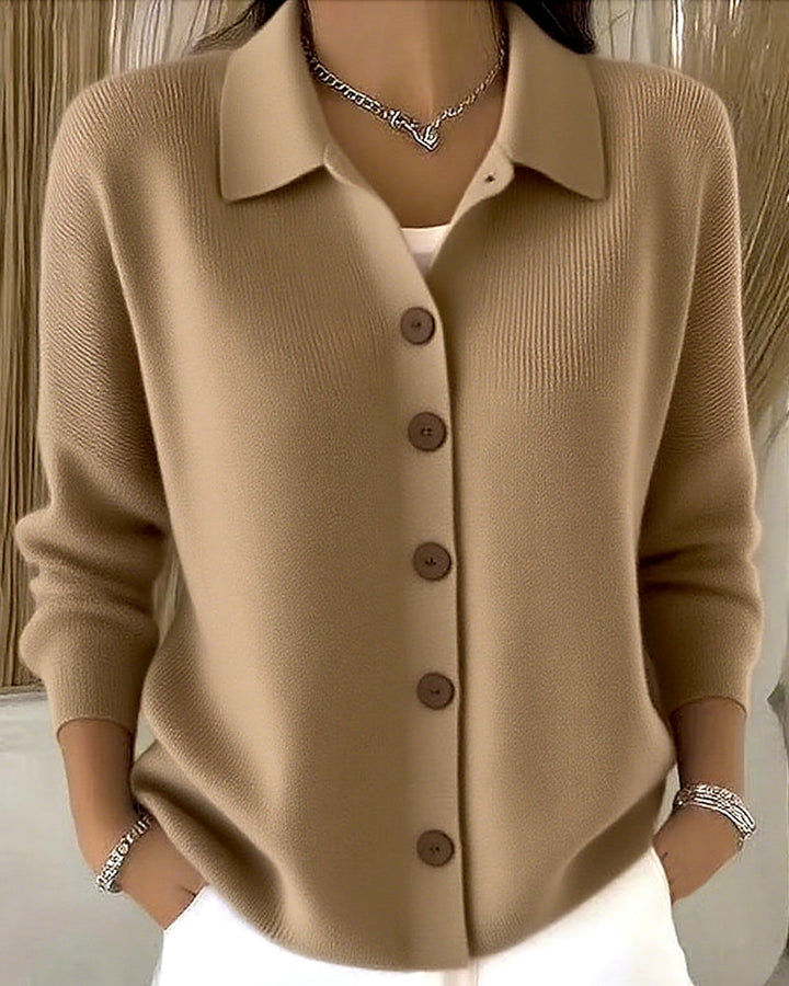 BONNIE™|CLASSIC CASUAL BUTTON CARDIGAN